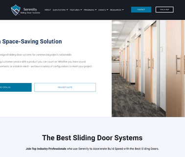 Serenity Sliding Barn Door Systems ada doors