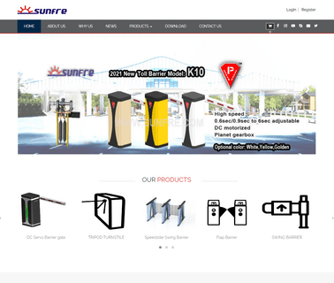 Shenzhen Sunfre Intelligent Technology barrier turnstiles