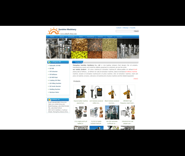 Zhengzhou Sunshine Machinery seed oil mill